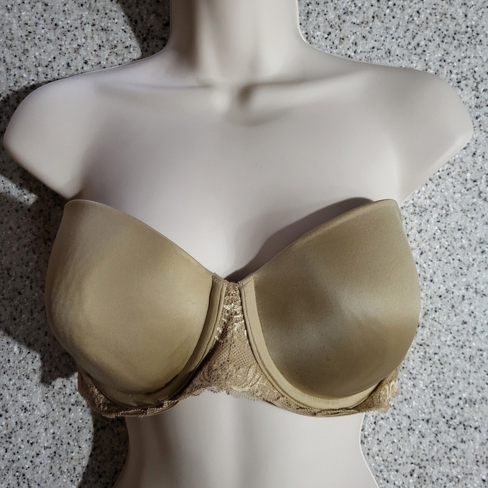 Lilyette Strapless Bra Molded Underwire 38C NWOT